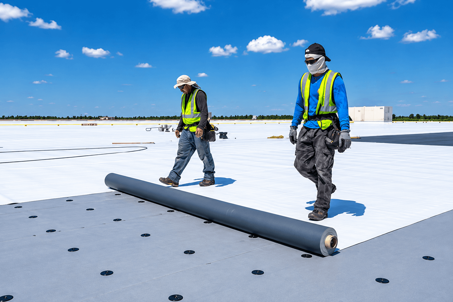 Hidroizolim tarrace me membranë PVC – ekip instalimi, shërbim në Tiranë Hidroizolim tarrace me membranë PVC – ekip instalimi, shërbim në Tiranë